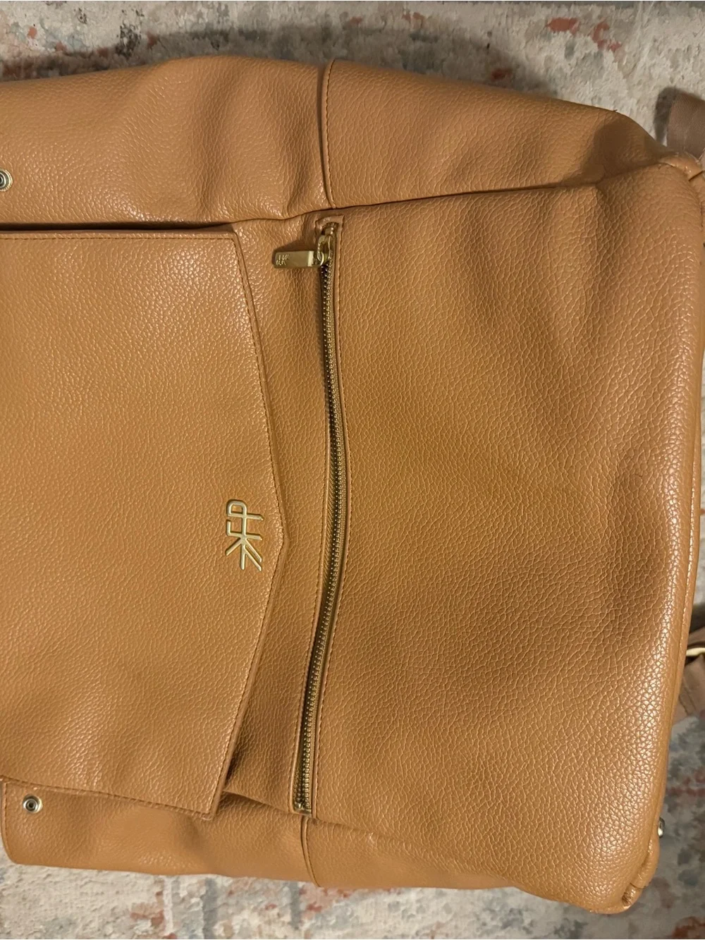 • Freshly Picked Diaper Bag in Butterscotch • - Picture 4 of 5